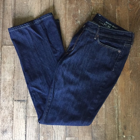 Levi's Denim - Levi’s eco skinny boot jeans 14S/32 dark denim